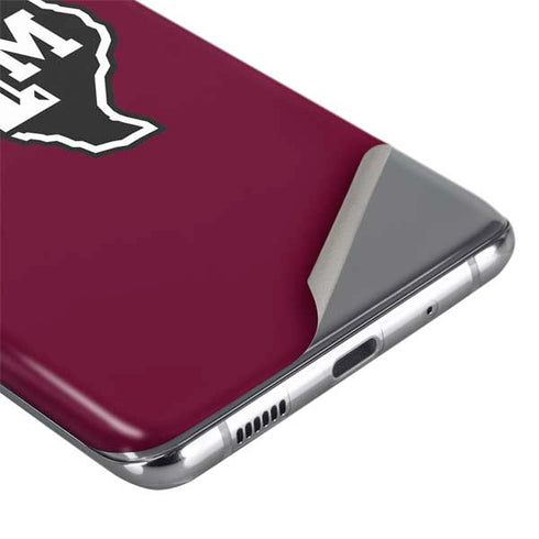 Texas A&M University Black Logo Galaxy S20 Plus Skin