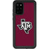 Texas A&M University Black Logo Galaxy S20 Plus Waterproof Case