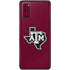 Texas A&M University Black Logo Galaxy S20 Skin