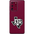 Texas A&M University Black Logo Galaxy S20 Ultra 5G Skin