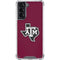 Texas A&M University Black Logo Galaxy S21 5G Clear Case