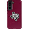 Texas A&M University Black Logo Galaxy S22 Pro Case