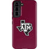 Texas A&M University Black Logo Galaxy S22 Pro Case