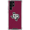 Texas A&M University Black Logo Galaxy S22 Ultra Clear Case