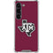 Texas A&M University Black Logo Galaxy S23 Clear Case