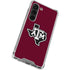 Texas A&M University Black Logo Galaxy S23 Clear Case
