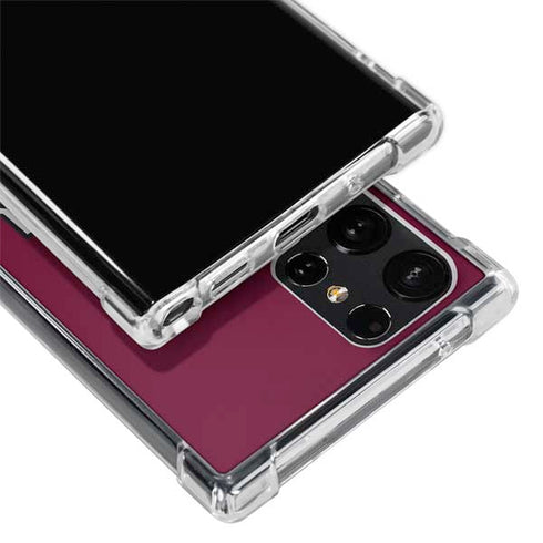 Texas A&M University Black Logo Galaxy S23 Ultra Clear Case