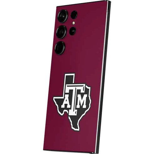Texas A&M University Black Logo Galaxy S24 Ultra Skin