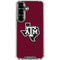 Texas A&M University Black Logo Galaxy S26 Clear Case