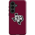 Texas A&M University Black Logo Galaxy S26 Impact Case