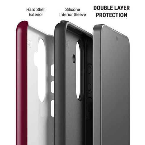 Texas A&M University Black Logo Galaxy S26 Impact Case