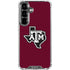 Texas A&M University Black Logo Galaxy S26 Plus Clear Case