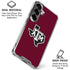 Texas A&M University Black Logo Galaxy S26 Plus Clear Case