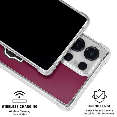 Texas A&M University Black Logo Galaxy S26 Ultra Clear Case
