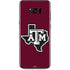 Texas A&M University Black Logo Galaxy S8 Plus Skin