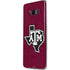 Texas A&M University Black Logo Galaxy S8 Plus Skin
