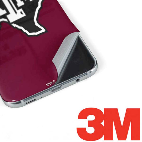 Texas A&M University Black Logo Galaxy S8 Plus Skin