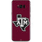 Texas A&M University Black Logo Galaxy S8 Skin