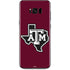 Texas A&M University Black Logo Galaxy S8 Skin