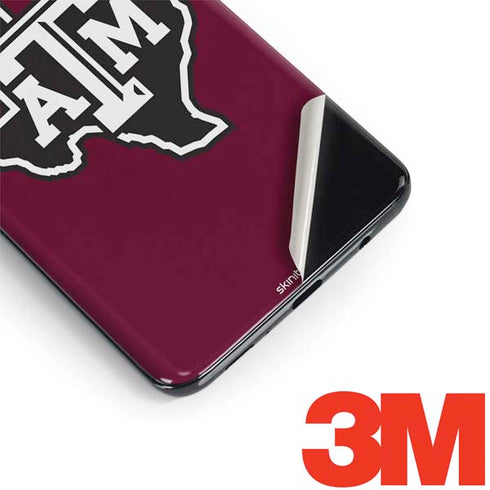 Texas A&M University Black Logo Galaxy S9 Skin