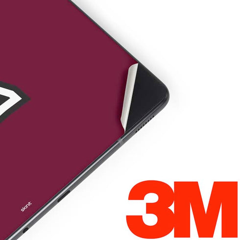Texas A&M University Black Logo Samsung Galaxy Tab Skin