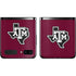 Texas A&M University Black Logo Galaxy Z Flip Skin