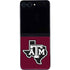 Texas A&M University Black Logo Galaxy Z Flip5 5G Skin