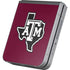 Texas A&M University Black Logo Galaxy Z Flip6 Skin