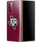 Texas A&M University Black Logo Galaxy Z Fold2 5G Skin
