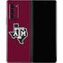 Texas A&M University Black Logo Galaxy Z Fold2 5G Skin