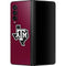 Texas A&M University Black Logo Galaxy Z Fold3 5G Skin