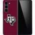 Texas A&M University Black Logo Galaxy Z Fold5 5G Skin