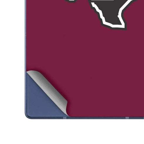 Texas A&M University Black Logo Galaxy Z Fold6 Skin