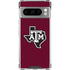 Texas A&M University Black Logo Google Pixel 8 Pro Clear Case