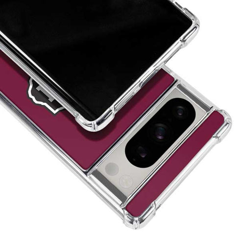 Texas A&M University Black Logo Google Pixel 8 Pro Clear Case