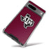 Texas A&M University Black Logo Google Pixel 8a Clear Case