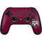 Texas A&M University Black Logo Google Stadia Controller Skin