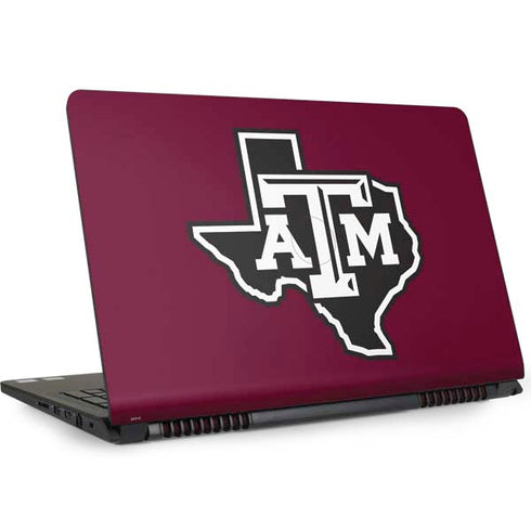 Texas A&M University Black Logo Dell Inspiron Skin