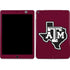 Texas A&M University Black Logo iPad Skins