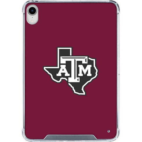 Texas A&M University Black Logo iPad 11th Gen (2025) Clear Case