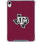 Texas A&M University Black Logo iPad 11th Gen (2025) Clear Case