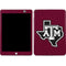 Texas A&M University Black Logo Apple iPad Skin