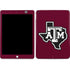 Texas A&M University Black Logo Apple iPad Skin