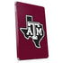 Texas A&M University Black Logo Apple iPad Skin