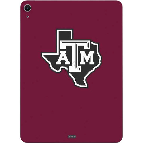 Texas A&M University Black Logo Apple iPad Air Skin