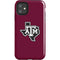 Texas A&M University Black Logo iPhone 11 Impact Case