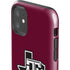 Texas A&M University Black Logo iPhone 11 Impact Case