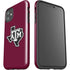 Texas A&M University Black Logo iPhone 11 Impact Case