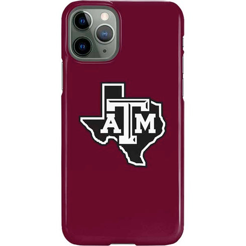Texas A&M University Black Logo iPhone 11 Pro Lite Case