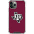 Texas A&M University Black Logo iPhone 11 Pro Max Clear Case